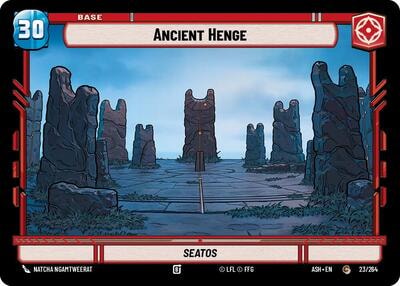 Ancient Henge // Advantage (ASH) #23/264 // T02 Common (Near Mint) Ashes of the Empire Star Wars: Unlimited: 2026