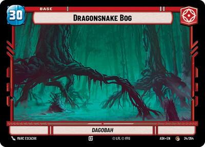 Dragonsnake Bog // Advantage (ASH) #24/264 // T02 Common (Near Mint) Ashes of the Empire Star Wars: Unlimited: 2026