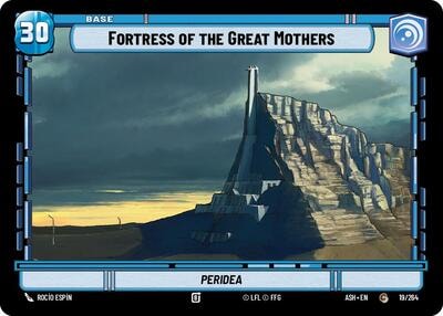 Fortress of the Great Mothers // Advantage (ASH) #19/264 // T02 Common (Near Mint) Ashes of the Empire Star Wars: Unlimited: 2026