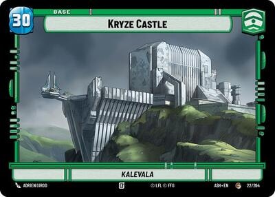 Kryze Castle // Advantage (ASH) #22/264 // T02 Common (Near Mint) Ashes of the Empire Star Wars: Unlimited: 2026