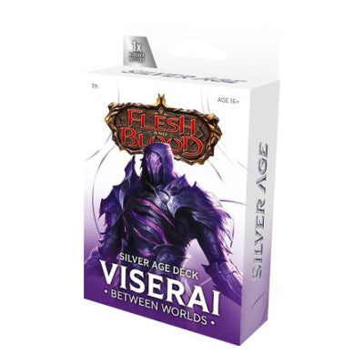 Silver Age: Usurp the Shadow Throne Deck - Viserai Between Worlds (SAT) None (Unopened) Silver Age: Usurp the Shadow Throne Flesh and Blood TCG: 2026