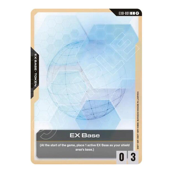 EX Base (SC01) #EXB-001 Common (Lightly Played) Deck Build Box Freedom Ascension Gundam Card Game: 2026