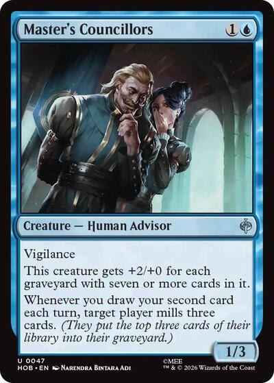 Masters Councillors (HOB) #47 Uncommon (Lightly Played) The Hobbit Magic: The Gathering: 2026
