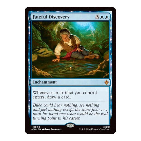 Fateful Discovery (HOB) #40 Mythic Rare (Lightly Played) The Hobbit Magic: The Gathering: 2026