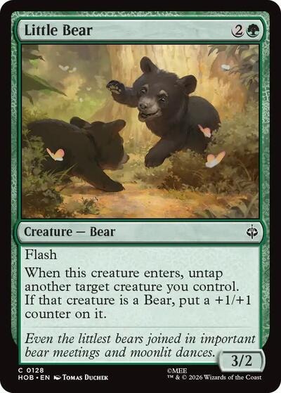 Little Bear (HOB) #128 Common (Lightly Played) The Hobbit Magic: The Gathering: 2026