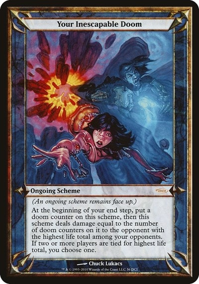 Your Inescapable Doom (WPN & Gateway) (OVER) #56 Promo (Lightly Played) Oversize Cards Magic: The Gathering: 2026