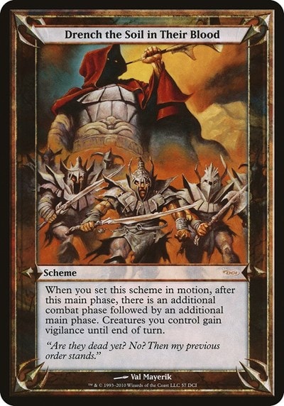 Drench the Soil in Their Blood (WPN & Gateway) (OVER) #57 Promo (Lightly Played) Oversize Cards Magic: The Gathering: 2026