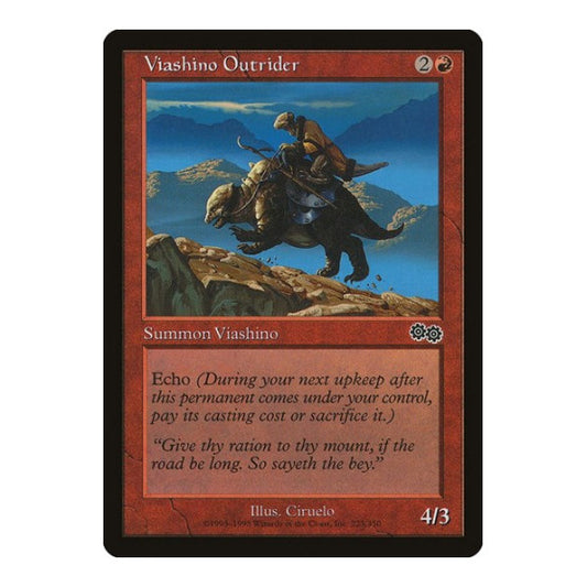 Viashino Outrider (USG) #223 Common (Lightly Played) Urza's Saga Magic: The Gathering: 1998