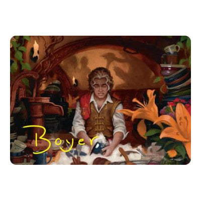Confusticate and Bebother Art Card (Gold-Stamped Signature) (ASHOB) #8 Special (Lightly Played) Art Series: The Hobbit Magic: The Gathering: 2026