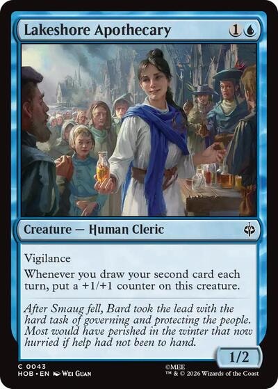 Lakeshore Apothecary (HOB) #43 Common (Lightly Played) The Hobbit Magic: The Gathering: 2026