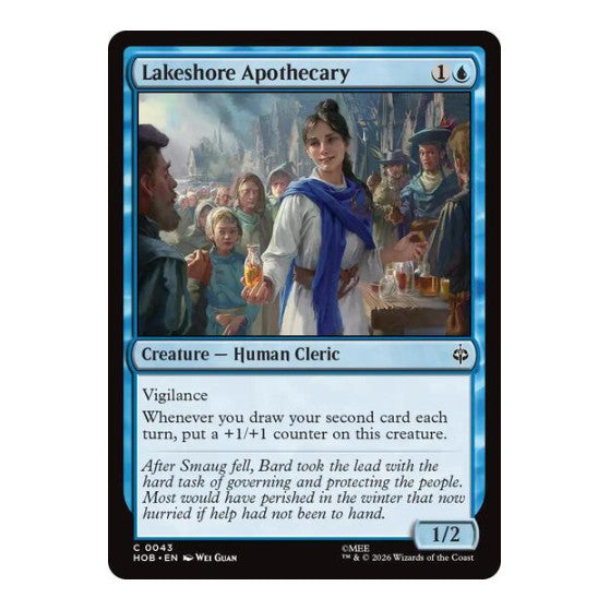 Lakeshore Apothecary (HOB) #43 Common (Lightly Played) The Hobbit Magic: The Gathering: 2026