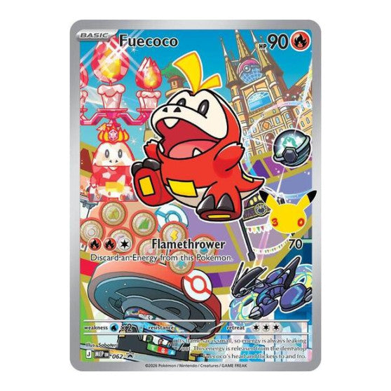 Fuecoco - 062 (MEP) #062 Promo (Holofoil Near Mint) ME: Mega Evolution Promo Pokemon: 2025