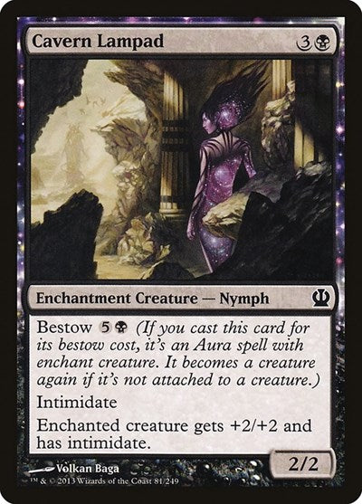 Cavern Lampad (THS) #81 Common (Lightly Played) Theros Magic: The Gathering: 2013