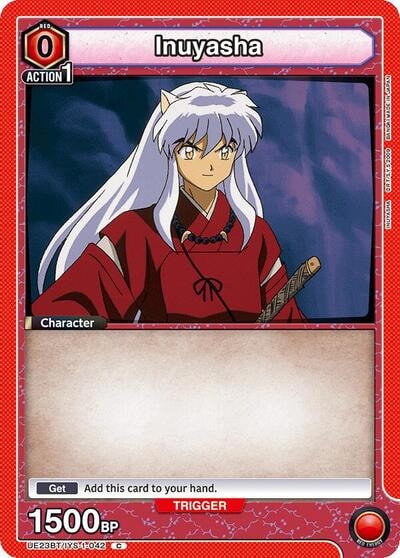 Inuyasha 042 Box Topper Foil (UE23BT) #UE23BT/IYS-1-042 Common (Foil Near Mint) UE23BT: Inuyasha Union Arena: 2026