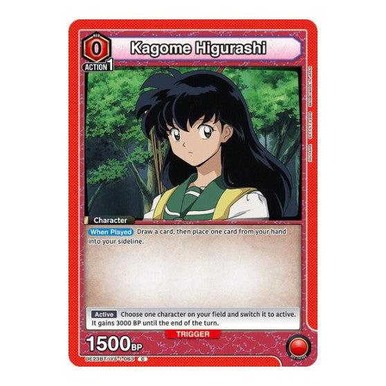 Kagome Higurashi (063) (Box Topper Foil) (UE23BT) #UE23BT/IYS-1-063 Common (Foil Near Mint) UE23BT: Inuyasha Union Arena: 2026