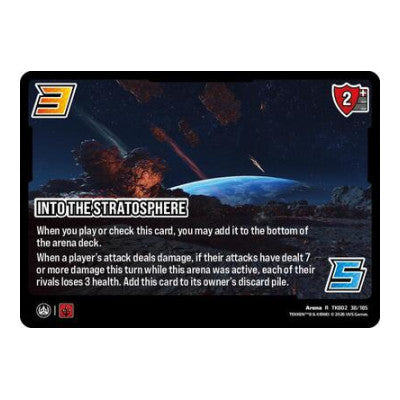 Into The Stratosphere (TK8) #TK802 38/185 Rare (Foil Near Mint) TEKKEN 8 UniVersus: 2026