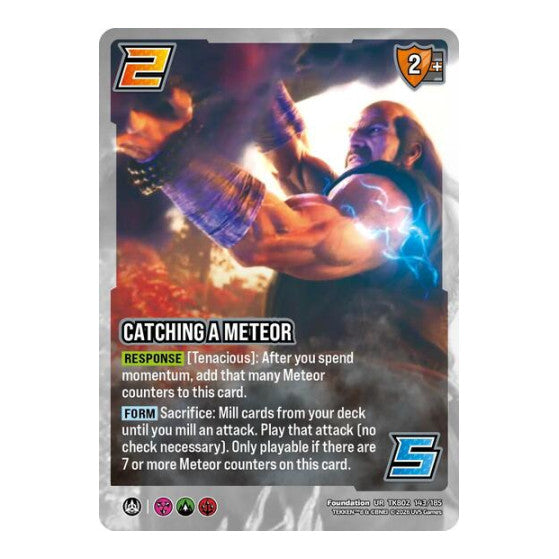 Catching a Meteor (TK8) #TK802 143/185 Ultra Rare (Foil Near Mint) TEKKEN 8 UniVersus: 2026