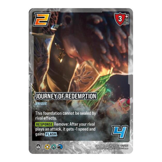 Journey of Redemption (TK8) #TK802 161/185 Ultra Rare (Foil Near Mint) TEKKEN 8 UniVersus: 2026