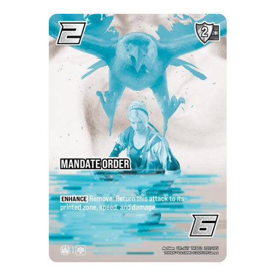 Mandate Order Alternative Art (TK8) #TK802 205/185 UR-ALT (Foil Near Mint) TEKKEN 8 UniVersus: 2026