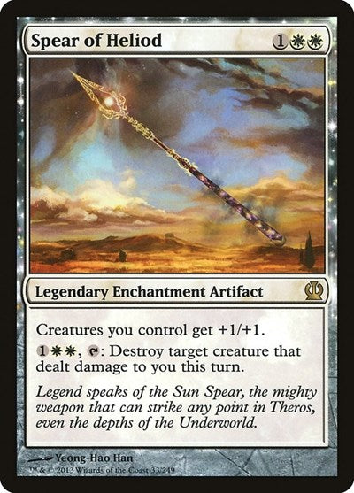Spear of Heliod (THS) #33 Rare Theros Magic: The Gathering: 2013