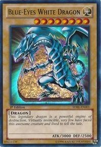 Blue-Eyes White Dragon (SDBE) #SDBE-EN001 Ultra Rare (Unlimited Lightly Played) Structure Deck: Saga of Blue-Eyes White Dragon YuGiOh: 2013