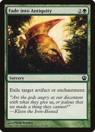 2013 Magic: Theros (THS) - Fade into Antiquity (#157, Common) (Lightly Played)