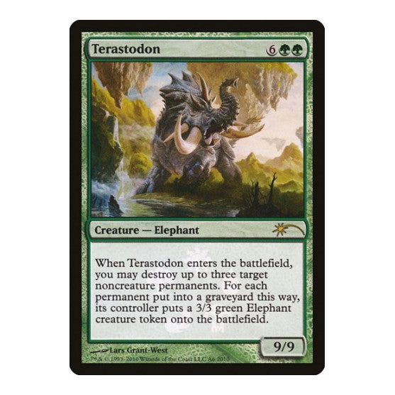 Terastodon (MEDIA) #A6 Promo (Foil Lightly Played) Media Promos Magic: The Gathering: 2026