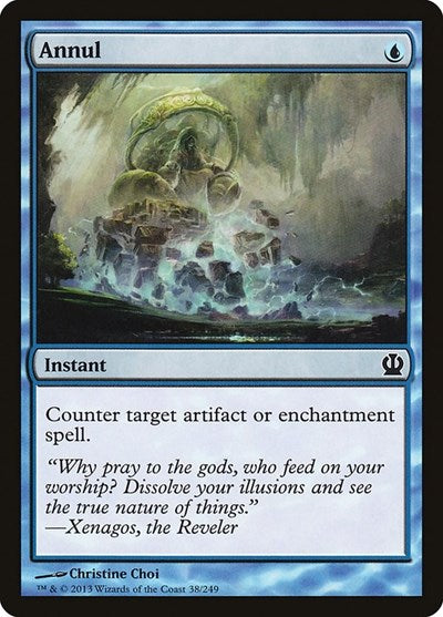 Annul (THS) #38 Common (Lightly Played) Theros Magic: The Gathering: 2013