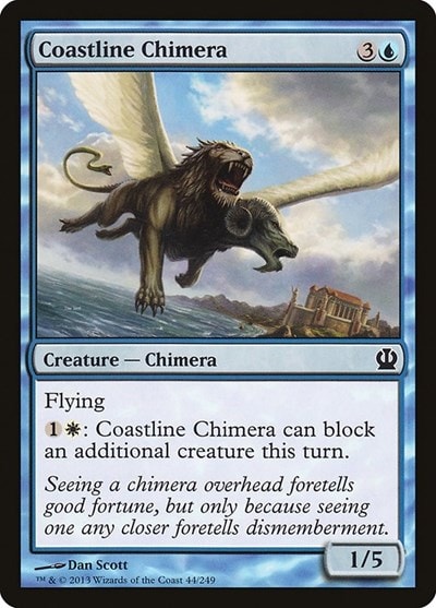 Coastline Chimera (THS) #44 Common Theros Magic: The Gathering: 2013