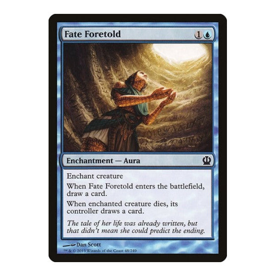 Fate Foretold (THS) #48 Common (Lightly Played) Theros Magic: The Gathering: 2013