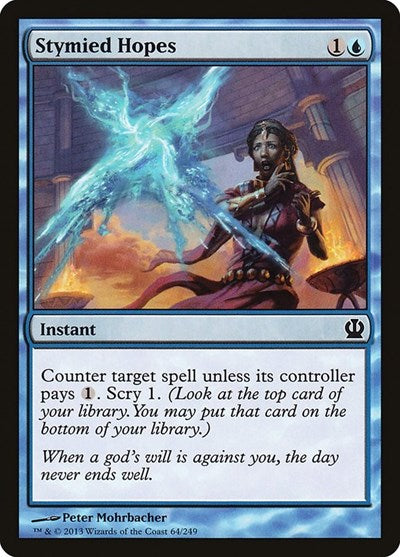 Stymied Hopes (THS) #64 Common (Lightly Played) Theros Magic: 2013