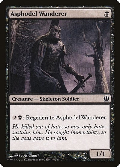 Asphodel Wanderer (THS) #77 Common (Lightly Played) Theros Magic: The Gathering: 2013