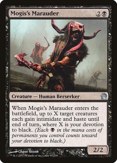 Mogiss Marauder (THS) #97 Uncommon (Moderately Played) Theros Magic: The Gathering: 2013