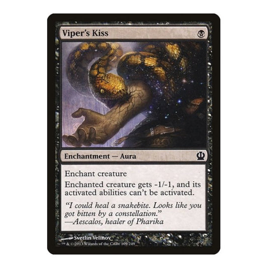 Viper's Kiss (THS) #109 Common (Lightly Played) Theros Magic: The Gathering: 2013