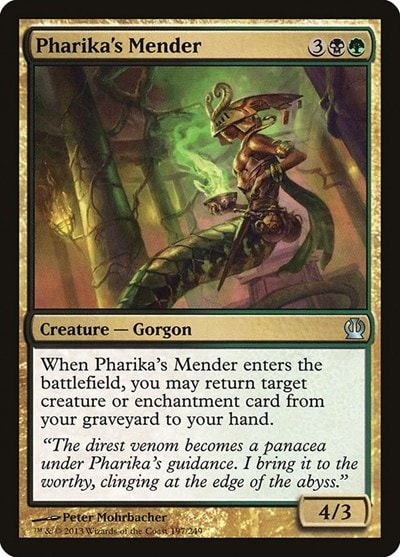 Pharikas Mender (THS) #197 Uncommon Theros Magic: The Gathering: 2013