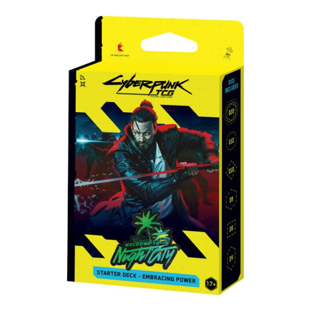 Starter Deck Embracing Power Retail () None (Unopened) Embracing Power - Retail Starter Deck Cyberpunk TCG: 2026