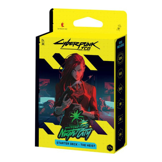 Starter Deck: The Heist - Retail () None (Unopened) The Heist - Retail Starter Deck Cyberpunk TCG: 2026