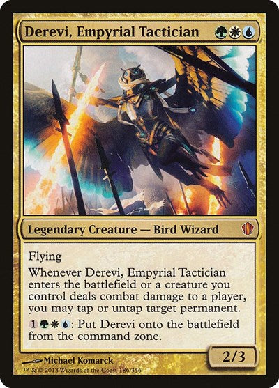 Derevi Empyrial Tactician (C13) #186 Mythic Rare (Lightly Played) Commander 2013 Magic: The Gathering: 2013