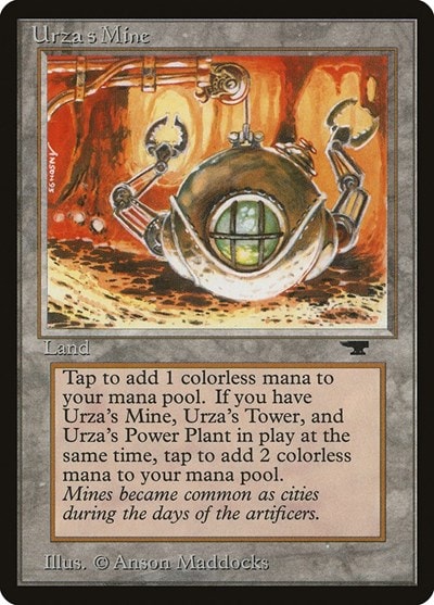 Urza's Mine (Clawed Sphere) (ATQ) #83c Common (Near Mint) Antiquities Magic: The Gathering: 1994