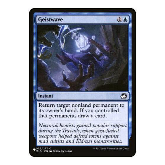 Geistwave (LIST) #56 Common (Lightly Played) The List Reprints Magic: The Gathering: 2026