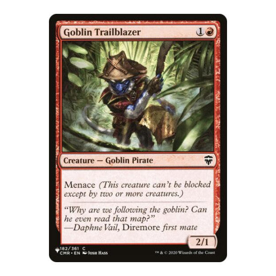 Goblin Trailblazer (LIST) #182 Common (Lightly Played) The List Reprints Magic: The Gathering: 2026