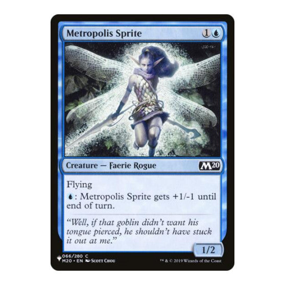 Metropolis Sprite (LIST) #66 Common (Lightly Played) The List Reprints Magic: The Gathering: 2026