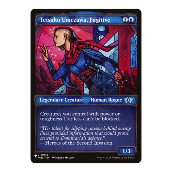 Tetsuko Umezawa, Fugitive (MUL) (LIST) #12 Uncommon (Lightly Played) The List Reprints Magic: The Gathering: 2026
