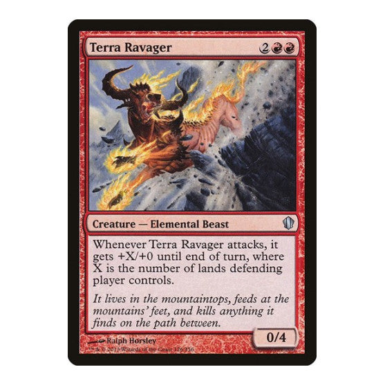 Terra Ravager (C13) #126 Uncommon (Lightly Played) Commander 2013 Magic: The Gathering: 2013