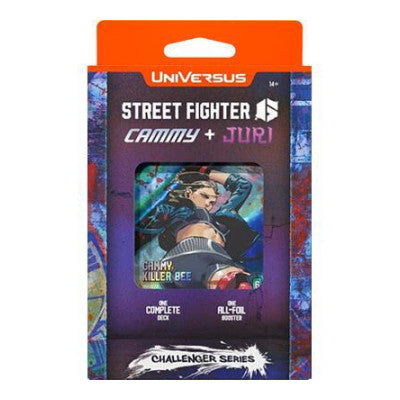Challenger Series Deck: Cammy & Juri (SF621) Common (Unopened) Challenger Series: Street Fighter 6 - Series 2 UniVersus: 2026
