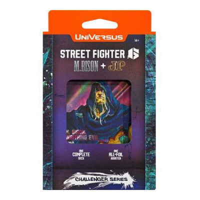 Challenger Series Deck: M Bison & JP (SF621) Common (Unopened) Challenger Series: Street Fighter 6 - Series 2 UniVersus: 2026