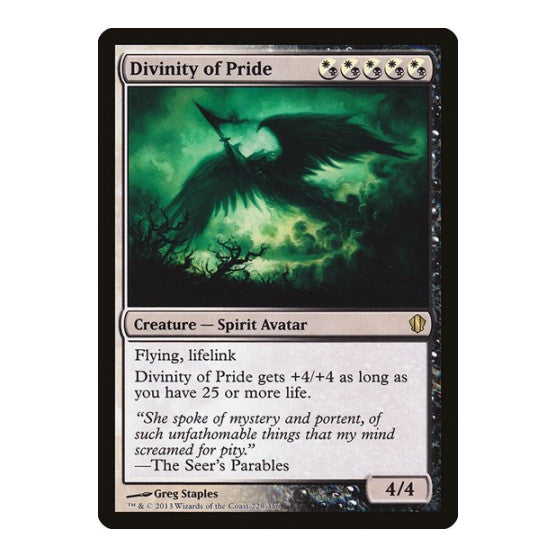 Divinity of Pride (C13) #228 Rare (Lightly Played) Commander 2013 Magic: The Gathering: 2013