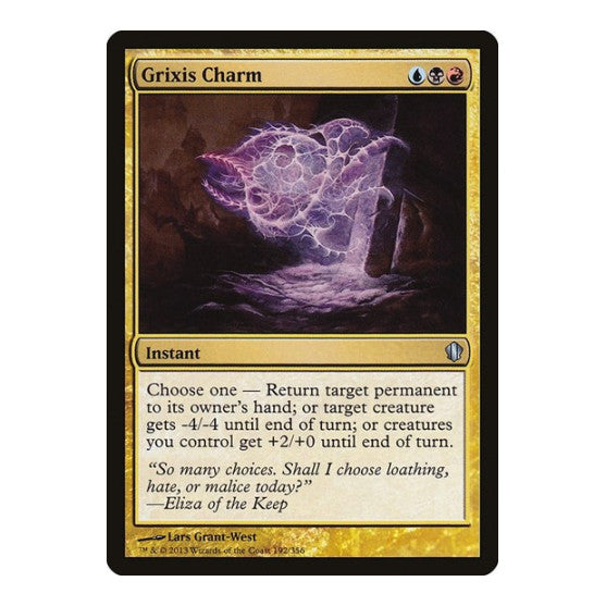 Grixis Charm (C13) #192 Uncommon (Lightly Played) Commander 2013 Magic: The Gathering: 2013