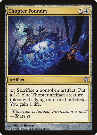 Thopter Foundry (C13) #234 Uncommon (Moderately Played) Commander 2013 Magic: The Gathering: 2013