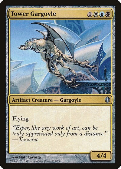 Tower Gargoyle (C13) #223 Uncommon (Lightly Played) Commander 2013 Magic: The Gathering: 2013